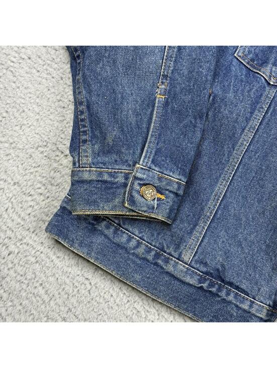 Vintage Marlboro Country Store Denim Trucker Jacket Mens XL 90s Tobacco Promo - Picture 4 of 15